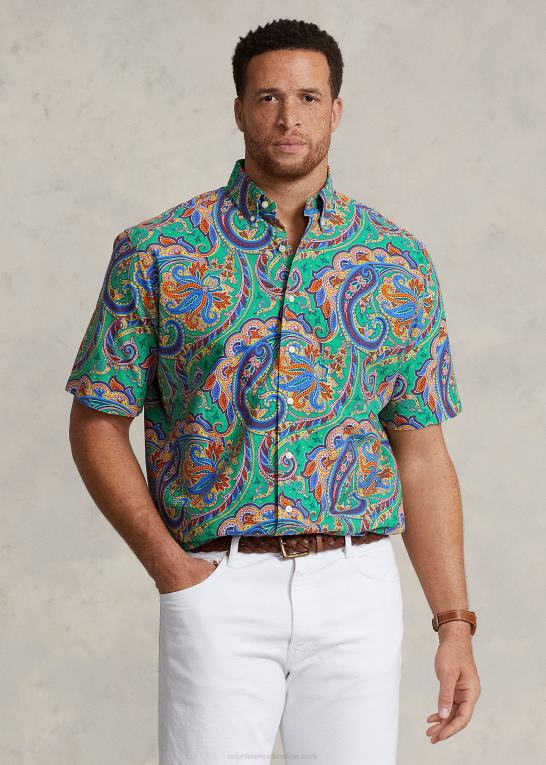 jerry paisley Mænd Ralph Lauren paisley oxford skjorte Z426B1799