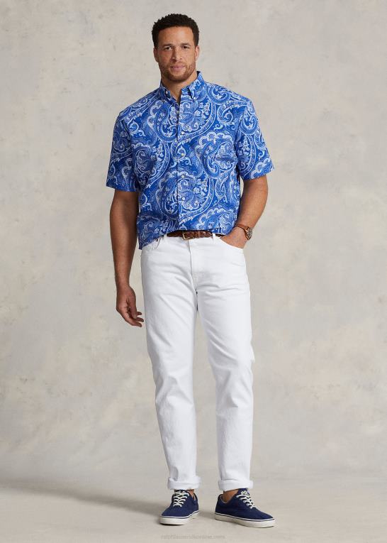 jerry paisley Mænd Ralph Lauren paisley oxford skjorte Z426B48