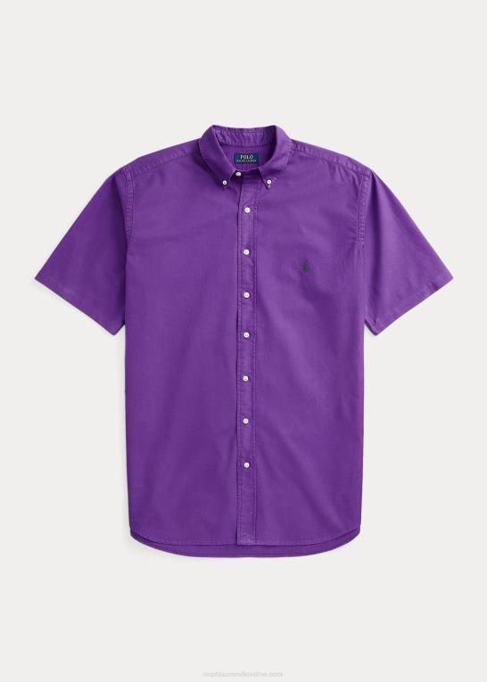 lilla kaktus Mænd Ralph Lauren beklædningsfarvet oxford skjorte Z426B1880