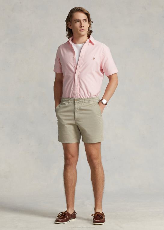 lyserød Mænd Ralph Lauren klassisk pasform oxford skjorte Z426B655