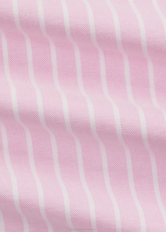 lyserød/hvid Mænd Ralph Lauren klassisk pasform stribet oxford popover skjorte Z426B931