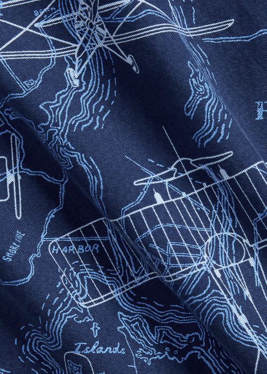 multi Mænd Ralph Lauren klassisk pasform oxford skjorte med flytryk Z426B8466