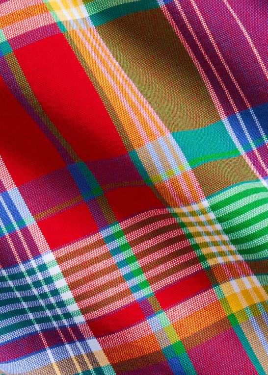 rød/blå multi Mænd Ralph Lauren klassisk pasform plaid oxford skjorte Z426B8405