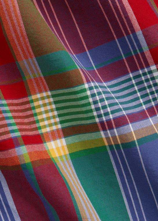 rød/blå multi Mænd Ralph Lauren plaid oxford skjorte Z426B1524
