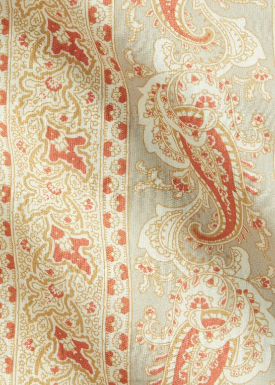 rød/brun Mænd Ralph Lauren vævet skjorte med paisley-print Z426B1722