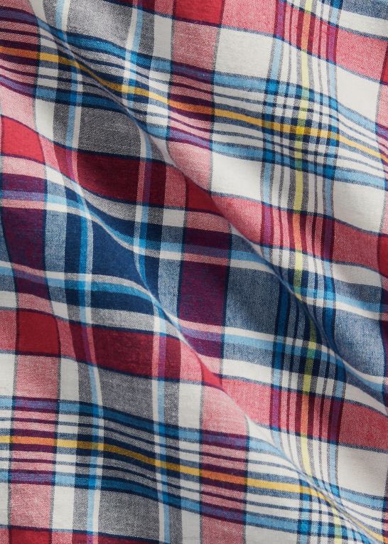 rød/marine multi Mænd Ralph Lauren madras arbejdstrøje Z426B1432