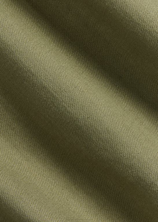 sag oliven Mænd Ralph Lauren klassisk pasform twill arbejdsskjorte Z426B777