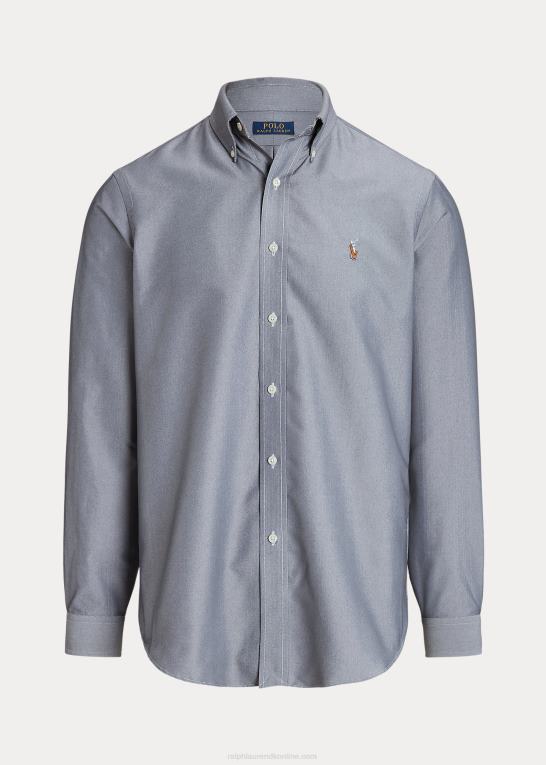 skifer Mænd Ralph Lauren klassisk pasform ydeevne oxford skjorte Z426B788