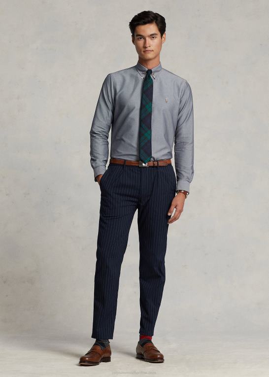 skifer Mænd Ralph Lauren klassisk pasform ydeevne oxford skjorte Z426B788