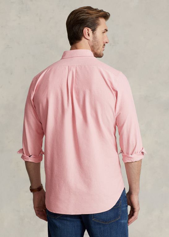 solopgang rød Mænd Ralph Lauren den ikoniske oxford-skjorte Z426B1439