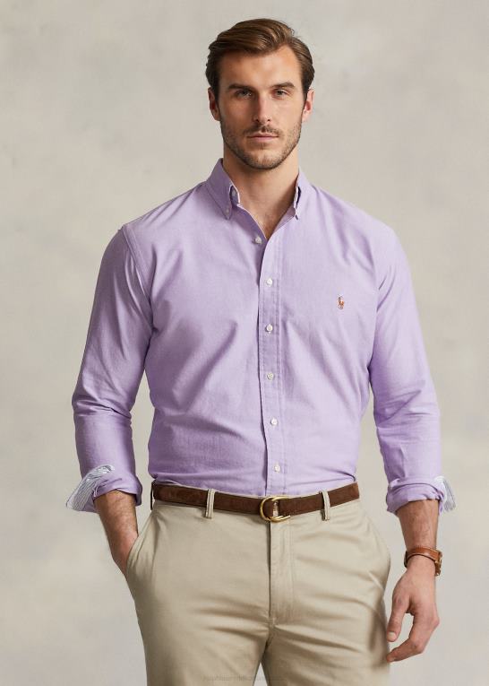 tidsel Mænd Ralph Lauren den ikoniske oxford-skjorte Z426B1435