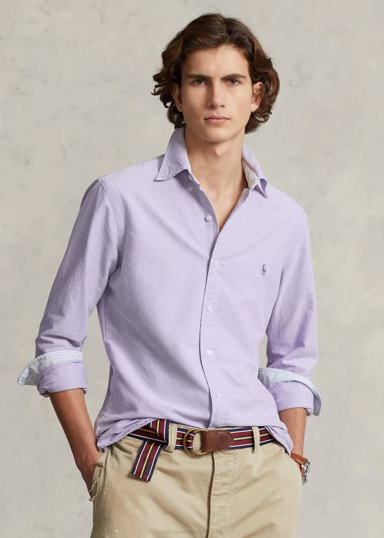 tidsel Mænd Ralph Lauren den ikoniske oxford skjorte - alle passer Z426B8377