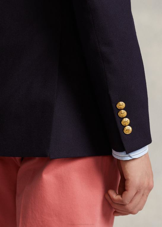 flåde Mænd Ralph Lauren den ikoniske Doekin-blazer Z426B122