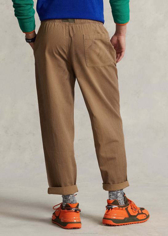 afsendelse tan Mænd Ralph Lauren afslappet pasform twill vandrebukser Z426B816