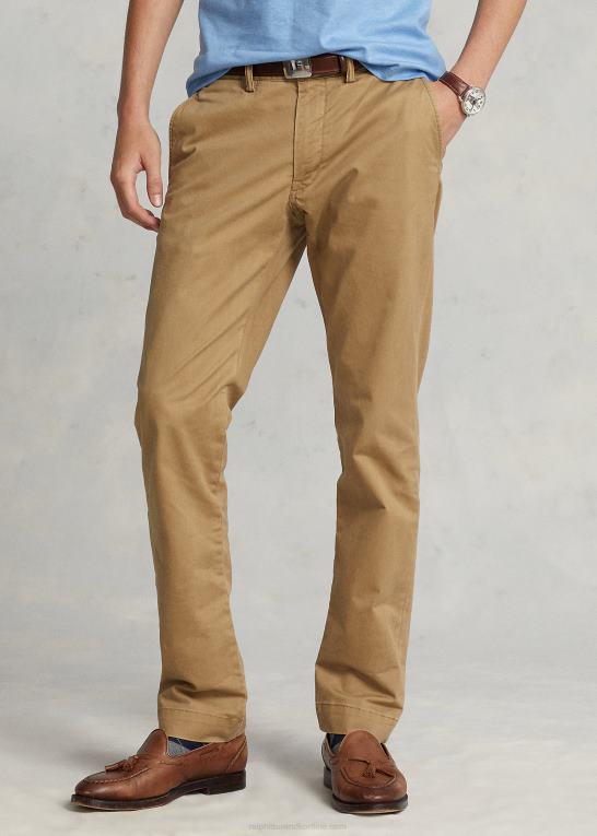 afsendelse tan Mænd Ralph Lauren vaskede stretch chinobukser alle pasform Z426B8388