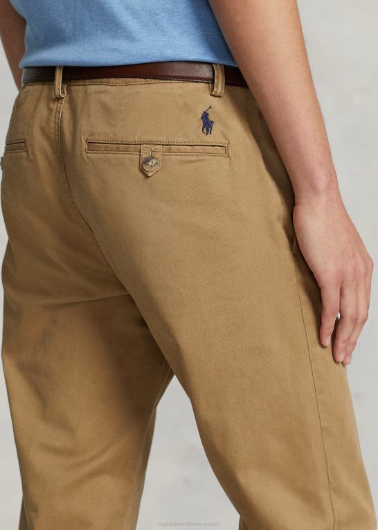 afsendelse tan Mænd Ralph Lauren vaskede stretch chinobukser alle pasform Z426B8388