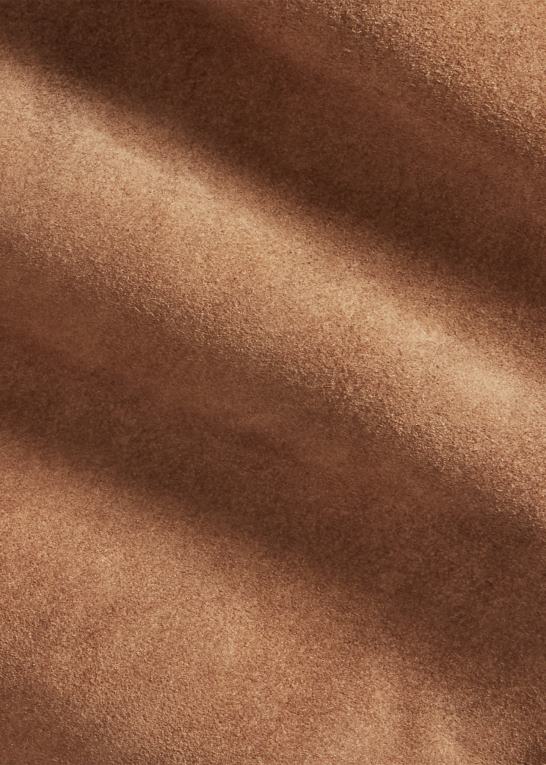 bedrøvet tan Mænd Ralph Lauren slim fit ru ruskindsbukser Z426B1796
