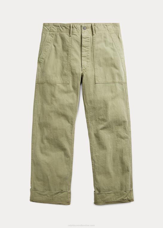 brewster grøn Mænd Ralph Lauren sildebensbukser Z426B8706
