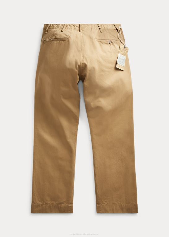 britisk kaki Mænd Ralph Lauren felt chino bukser Z426B1769