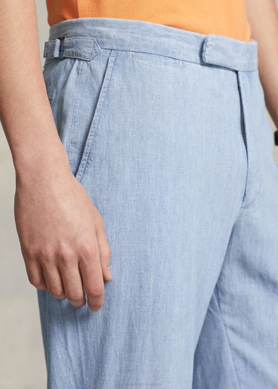 chambray Mænd Ralph Lauren chambray jakkesætsbuks Z426B8617