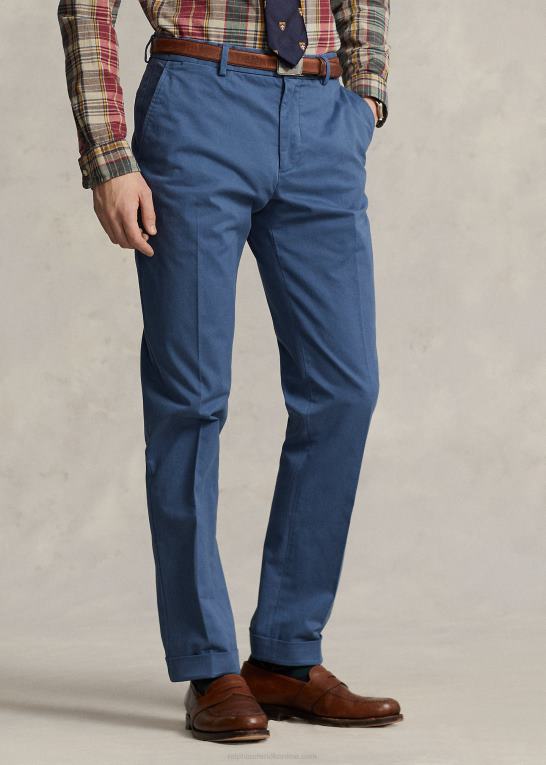 clancy blå Mænd Ralph Lauren strækbukser med chino-jakkesæt Z426B719