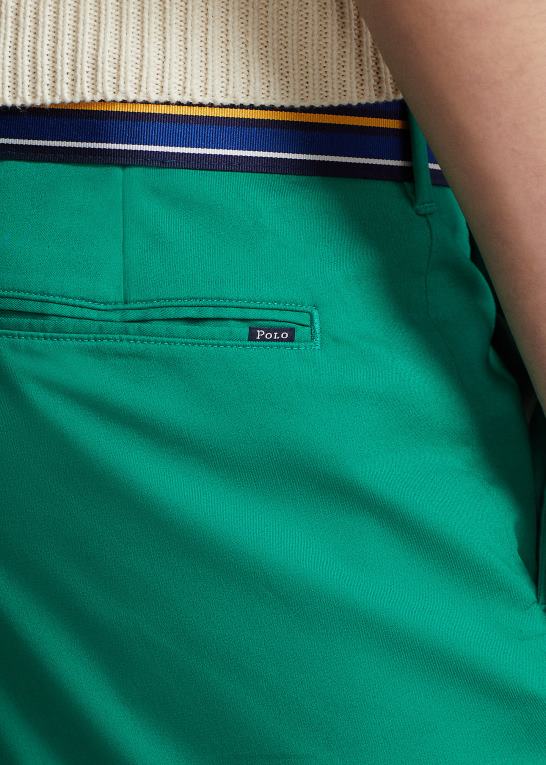 cruise green Mænd Ralph Lauren stretch slim fit performance chinobukser Z426B926