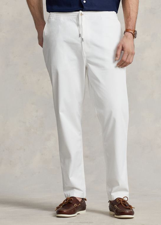 dækvask hvid Mænd Ralph Lauren polo prepster stretch bukser med klassisk pasform Z426B1907