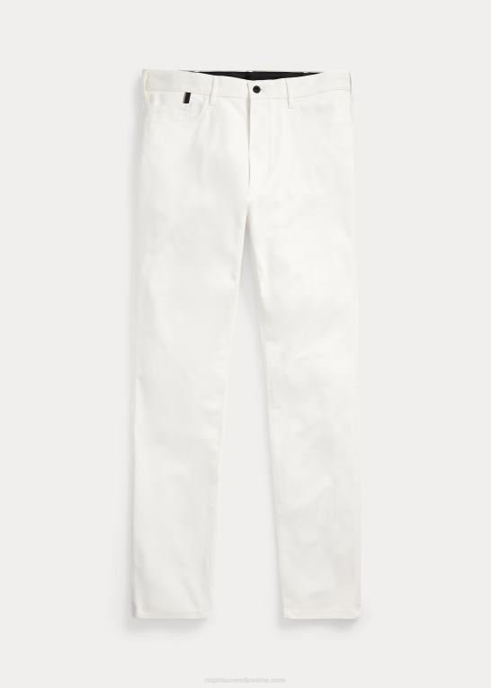 dækvask hvid Mænd Ralph Lauren slim fit stretch dobbybukser Z426B1402