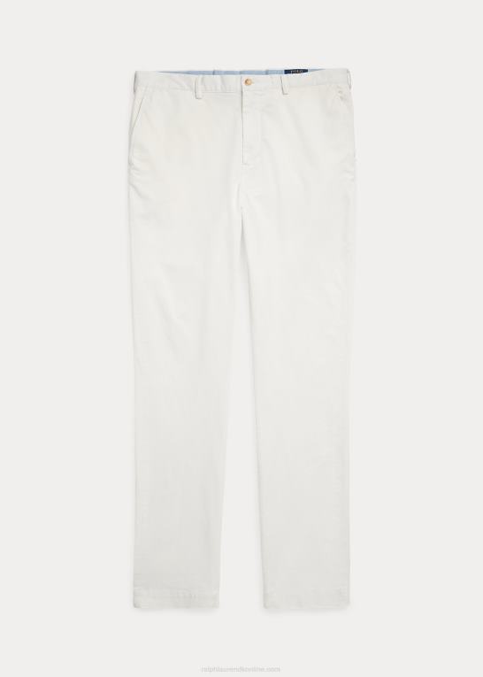dækvask hvid Mænd Ralph Lauren stræk chinobukser med klassisk pasform Z426B1659