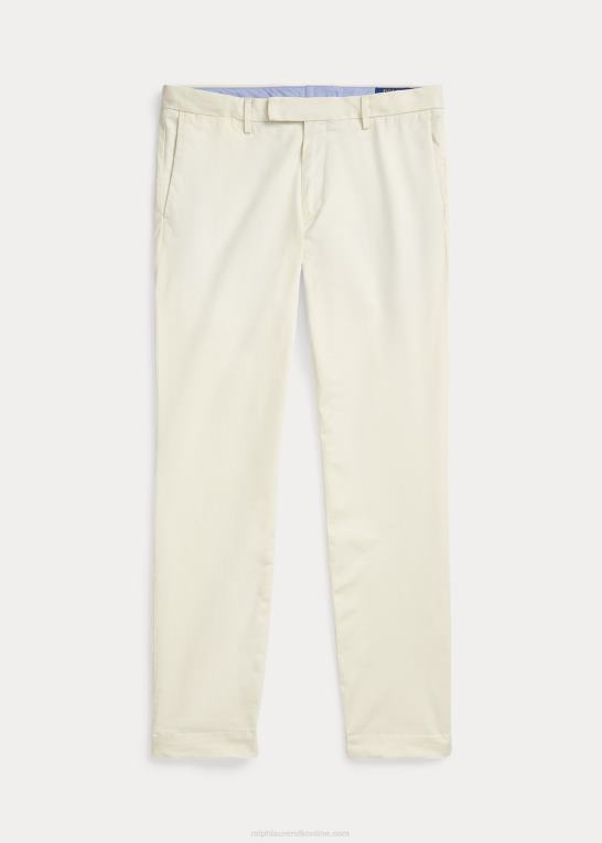 fløde Mænd Ralph Lauren stretch slim fit chinobukser Z426B469