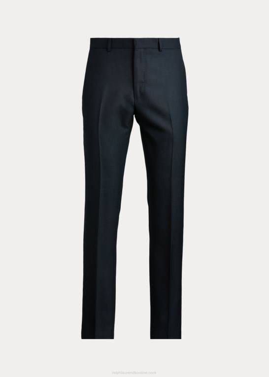 flåde Mænd Ralph Lauren uld oxford jakkesætsbuks Z426B571