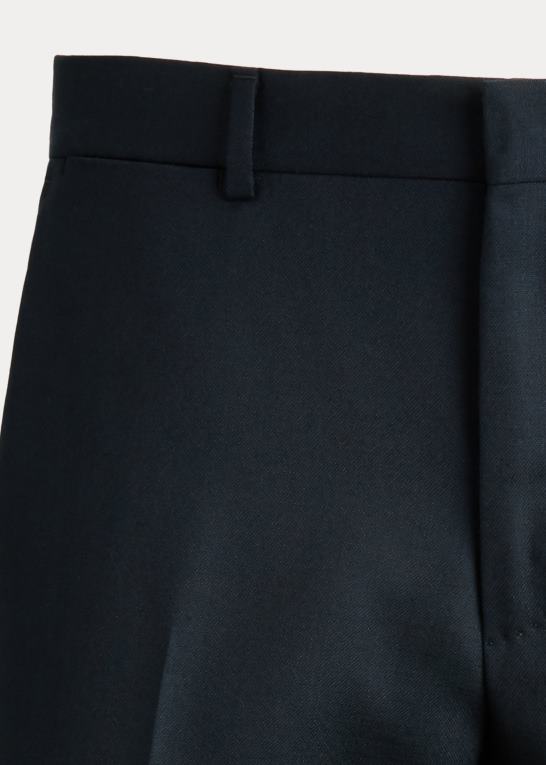 flåde Mænd Ralph Lauren uld oxford jakkesætsbuks Z426B571