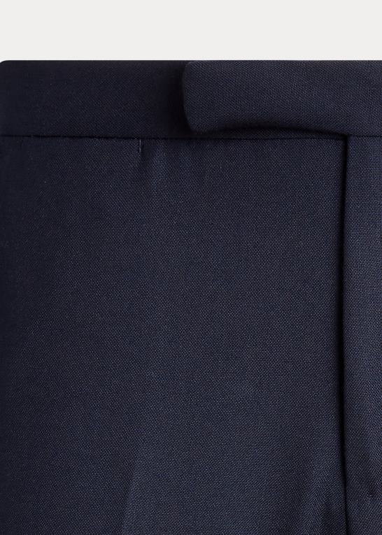 flåde Mænd Ralph Lauren uld oxford jakkesætsbuks Z426B712