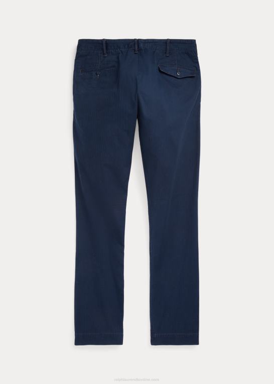 flåden værd Mænd Ralph Lauren slim fit sildebens twill bukser Z426B1703