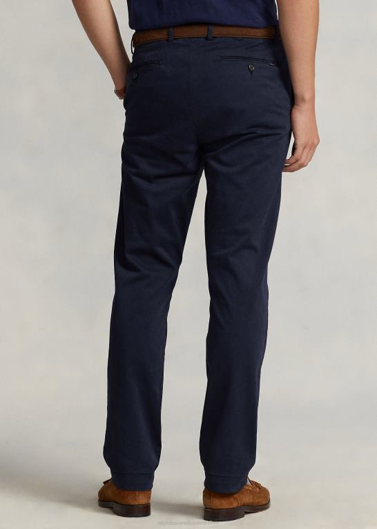 flyverflåde Mænd Ralph Lauren jarrett stretch satin bukser i slim fit Z426B666