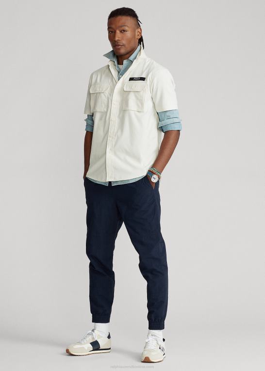 flyverflåde Mænd Ralph Lauren klassiske vandrebukser med tilspidset pasform Z426B1215