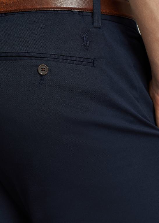flyverflåde Mænd Ralph Lauren lige fit stretch chinobukser Z426B738