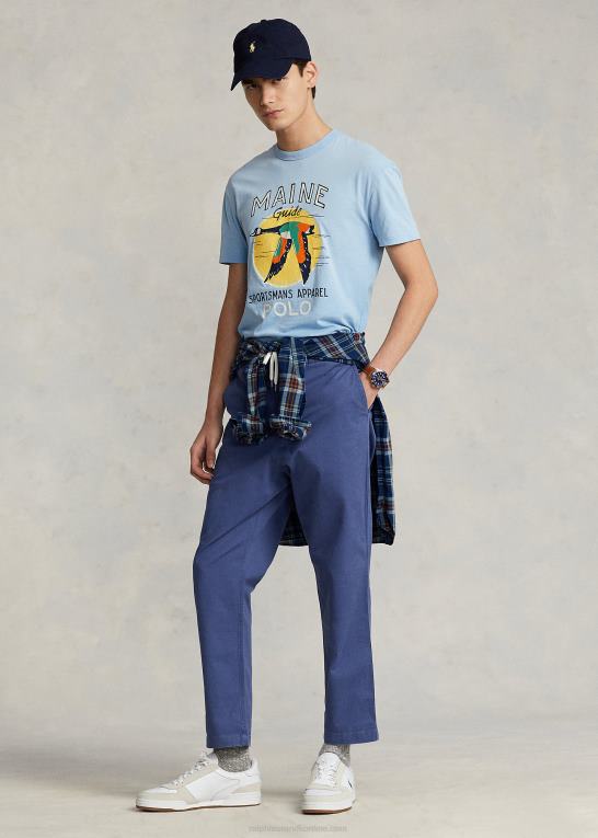 gammel kgl Mænd Ralph Lauren polo prepster chinobukser med klassisk pasform Z426B578