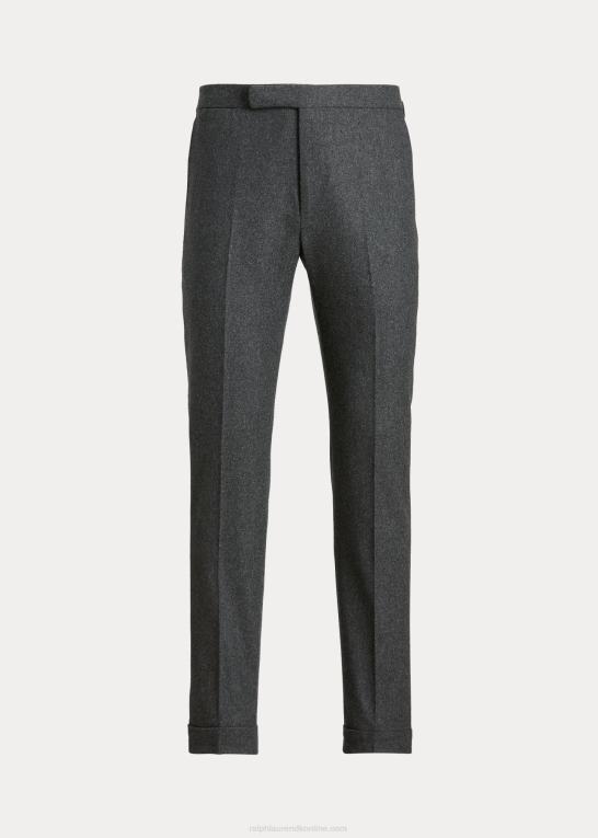 grå Mænd Ralph Lauren stretch flannel bukser Z426B8662