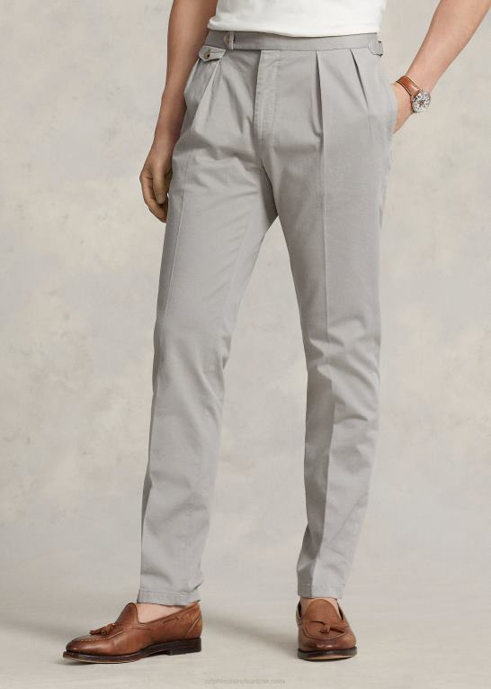 grå tåge Mænd Ralph Lauren tøjfarvet stretch chinobuks Z426B823