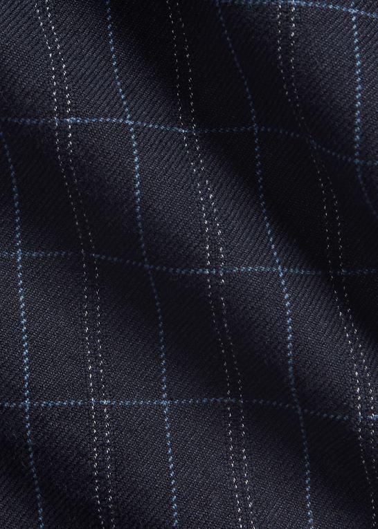 indigo garn farvestof Mænd Ralph Lauren officer linned-bomuld twill bukser Z426B1777