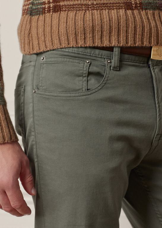 isla blå Mænd Ralph Lauren slim fit stretch dobbybukser Z426B85