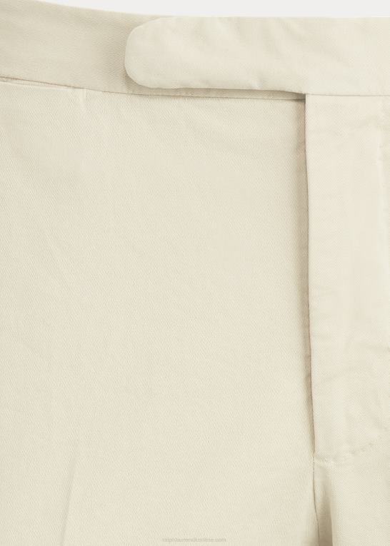 kaki Mænd Ralph Lauren beklædningsfarvet stretch bukser i chinodragt Z426B1197