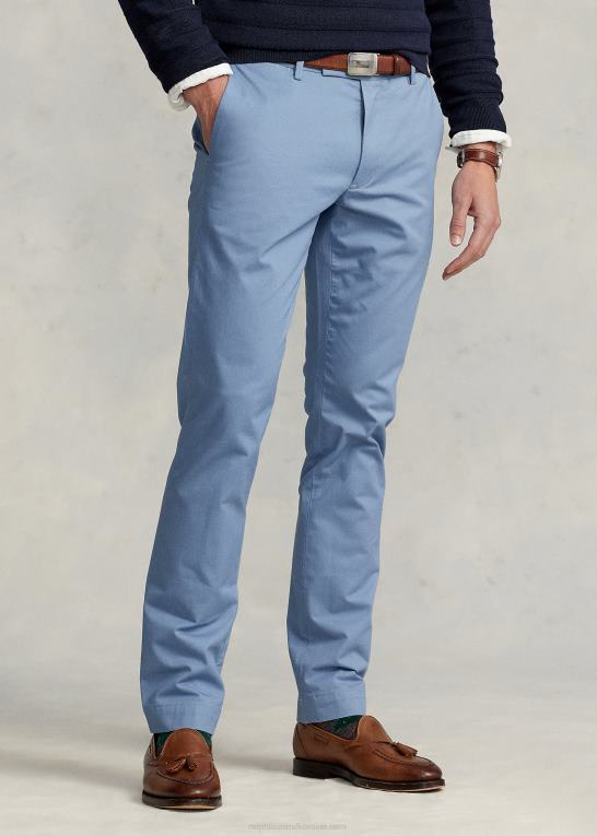 kanal blå Mænd Ralph Lauren stretch slim fit chinobukser Z426B473