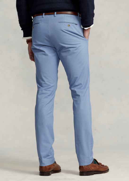 kanal blå Mænd Ralph Lauren stretch slim fit chinobukser Z426B473