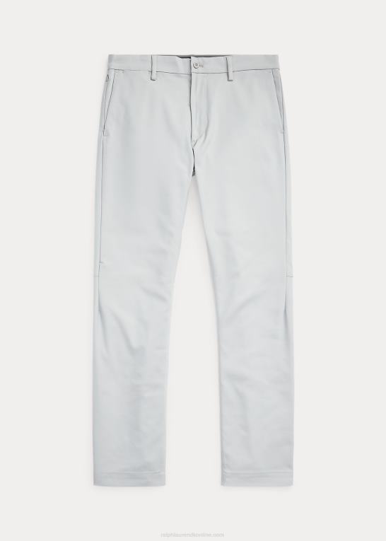 kanal grå Mænd Ralph Lauren stretch slim fit dobby bukser Z426B1147