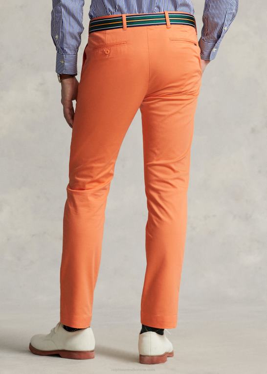 klassisk fersken Mænd Ralph Lauren stretch slim fit performance chinobukser Z426B925