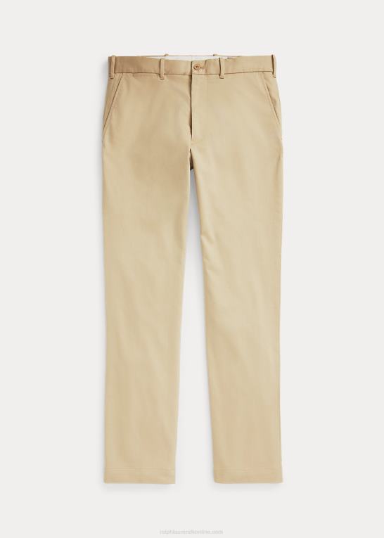 klassisk kaki Mænd Ralph Lauren stretch slim fit performance chinobukser Z426B8575