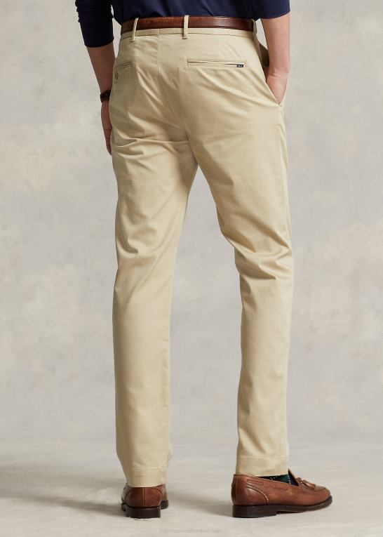klassisk kaki Mænd Ralph Lauren stretch slim fit performance chinobukser Z426B8575