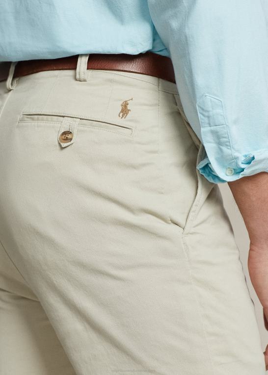 klassisk sten Mænd Ralph Lauren stræk chinobukser med klassisk pasform Z426B1858